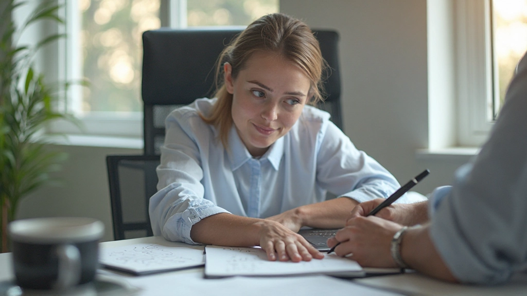 Профессиональное фото работающего с ноутбуком и заметками на столе